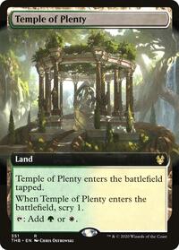 Temple of Plenty (Extended Art), Theros Beyond Death