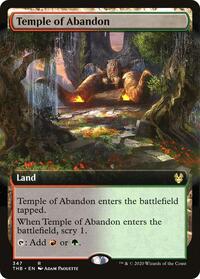 Temple of Abandon (Extended Art), Theros Beyond Death