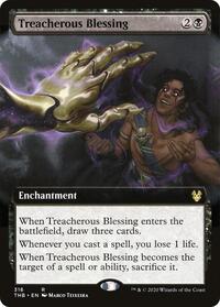 Treacherous Blessing (Extended Art), Theros Beyond Death