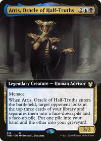 Atris, Oracle of Half-Truths (Extended Art), Theros Beyond Death