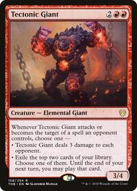 Tectonic Giant, Theros Beyond Death