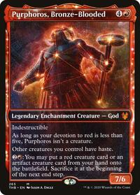 Purphoros, Bronze-Blooded (Showcase), Theros Beyond Death