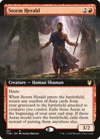 Storm Herald (Extended Art), Theros Beyond Death