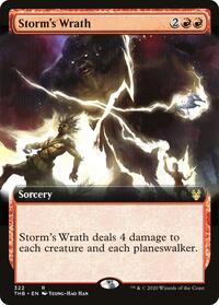 Storm's Wrath (Extended Art), Theros Beyond Death