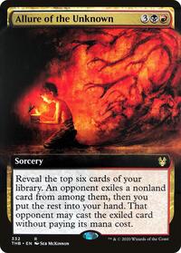Allure of the Unknown (Extended Art), Theros Beyond Death