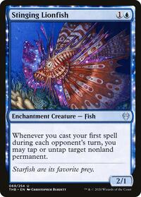 Stinging Lionfish, Theros Beyond Death