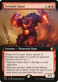 Tectonic Giant (Extended Art), Theros Beyond Death