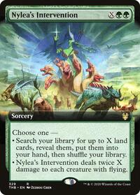 Nylea's Intervention (Extended Art), Theros Beyond Death