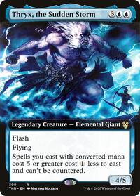 Thryx, the Sudden Storm (Extended Art), Theros Beyond Death
