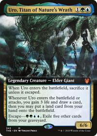 Uro, Titan of Nature's Wrath (Extended Art), Theros Beyond Death