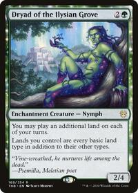 Dryad of the Ilysian Grove, Theros Beyond Death