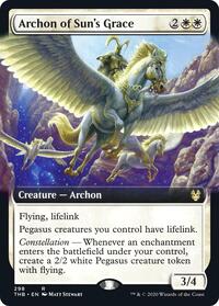 Archon of Sun's Grace (Extended Art), Theros Beyond Death
