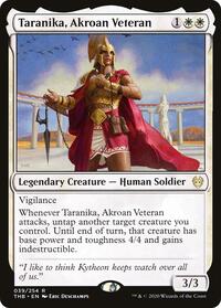 Taranika, Akroan Veteran, Theros Beyond Death