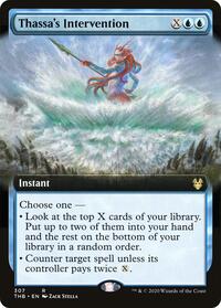 Thassa's Intervention (Extended Art), Theros Beyond Death