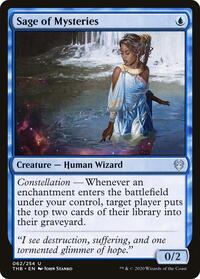 Sage of Mysteries, Theros Beyond Death