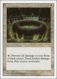 Circle of Protection: Black, Fifth Edition
