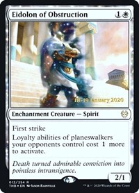 Eidolon of Obstruction, Prerelease Cards