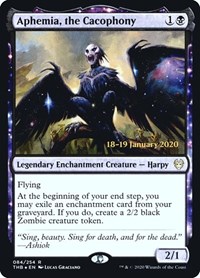 Aphemia, the Cacophony, Prerelease Cards