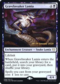 Gravebreaker Lamia, Prerelease Cards