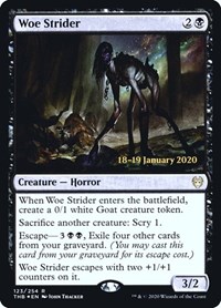 Woe Strider, Prerelease Cards