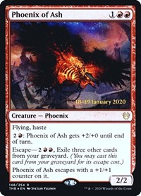 Phoenix of Ash, Prerelease Cards