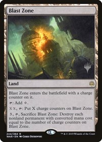 Blast Zone (WAR), Promo Pack: Theros Beyond Death