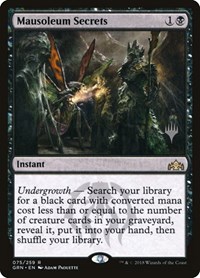 Mausoleum Secrets, Promo Pack: Theros Beyond Death