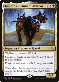 Kunoros, Hound of Athreos, Promo Pack: Theros Beyond Death