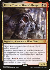 Kroxa, Titan of Death's Hunger, Promo Pack: Theros Beyond Death