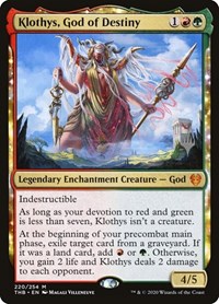 Klothys, God of Destiny, Promo Pack: Theros Beyond Death