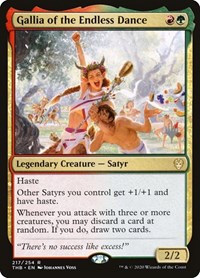 Gallia of the Endless Dance, Promo Pack: Theros Beyond Death