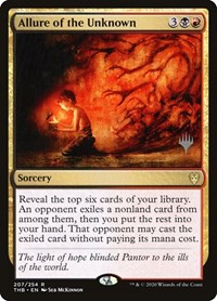 Allure of the Unknown, Promo Pack: Theros Beyond Death
