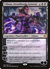 Liliana, Dreadhorde General, Promo Pack: Theros Beyond Death