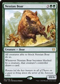 Nessian Boar, Promo Pack: Theros Beyond Death