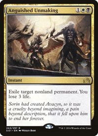 Anguished Unmaking, Promo Pack: Theros Beyond Death