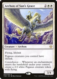 Archon of Sun's Grace, Promo Pack: Theros Beyond Death