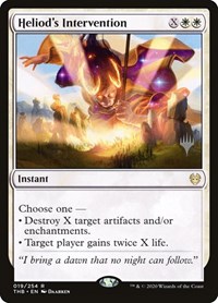 Heliod's Intervention, Promo Pack: Theros Beyond Death