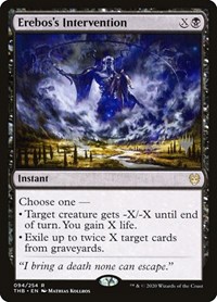 Erebos's Intervention, Promo Pack: Theros Beyond Death
