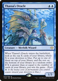 Thassa's Oracle, Promo Pack: Theros Beyond Death
