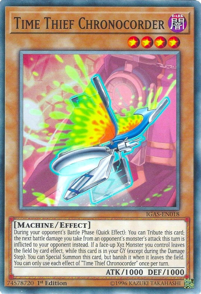Time Thief Chronocorder, 1st-edition, front