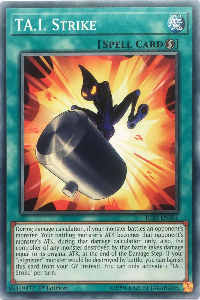 TA.I. Strike, 1st-edition, front