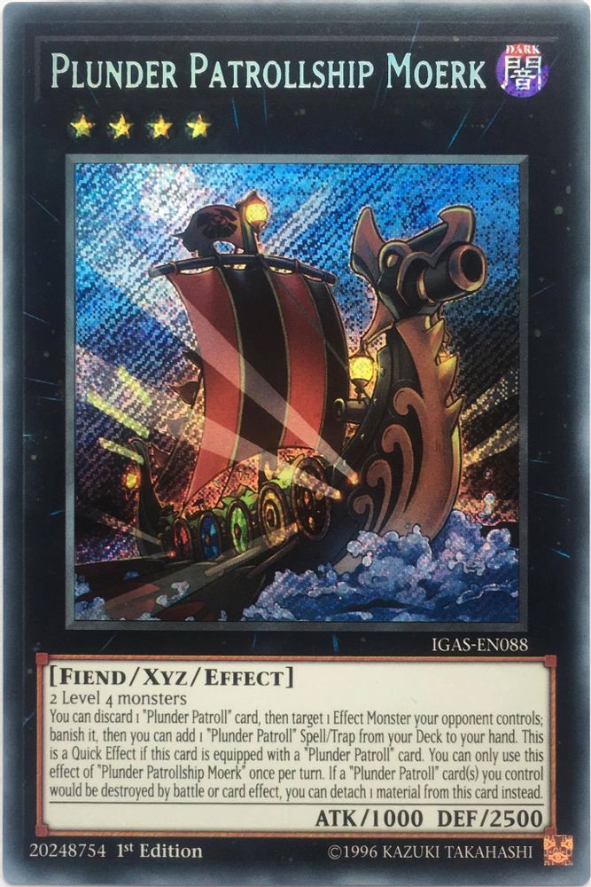 Plunder Patrollship Moerk, 1st-edition, front