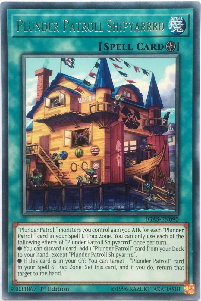 Plunder Patroll Shipyarrrd, 1st-edition, front