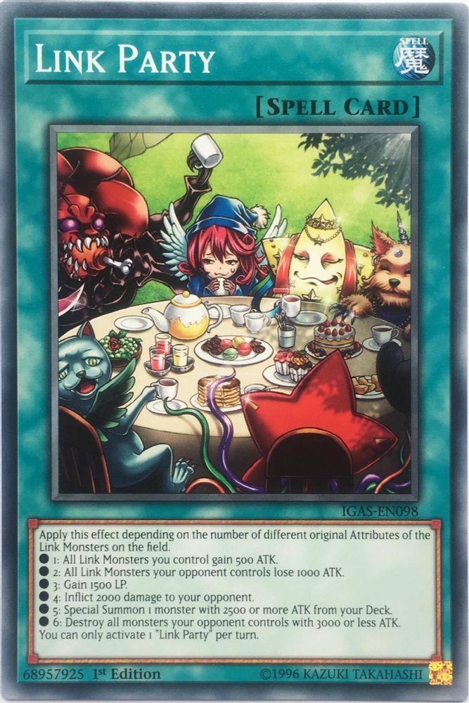 Link Party, 1st-edition, front