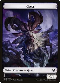 Goat // Satyr Double-Sided Token, Theros Beyond Death