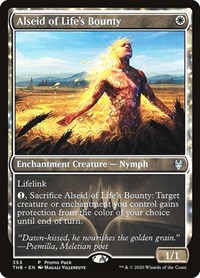 Alseid of Life's Bounty, Promo Pack: Theros Beyond Death