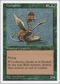 Cockatrice, Fifth Edition
