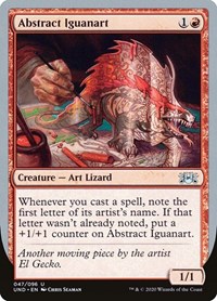 Abstract Iguanart, Unsanctioned