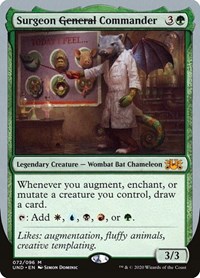 Surgeon ~General~ Commander, Unsanctioned