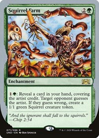 Squirrel Farm, Unsanctioned